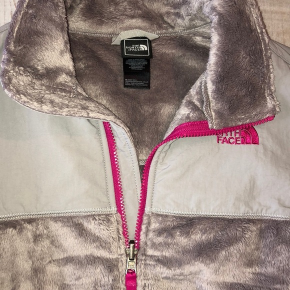 Northface girl’s XL grey and pink - Picture 3 of 5